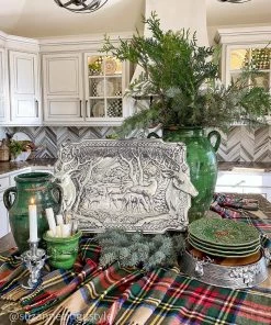 Arthur Court Elk Herd Oblong Tray Antler