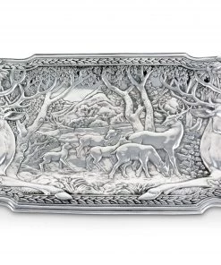 Arthur Court Elk Herd Oblong Tray Antler