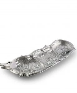 Arthur Court Antler Elk Herd Oblong Tray