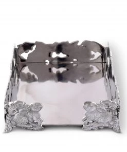 Arthur Court Napkin Holders Bunny Luncheon Napkin Box