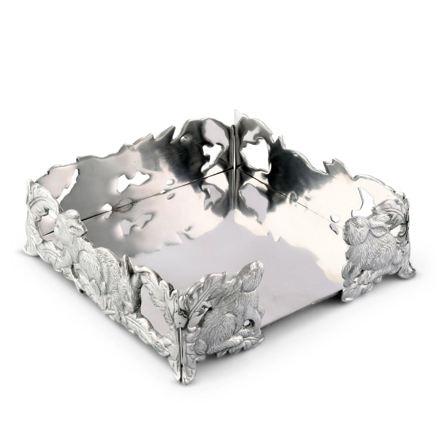 Arthur Court Napkin Holders Bunny Luncheon Napkin Box