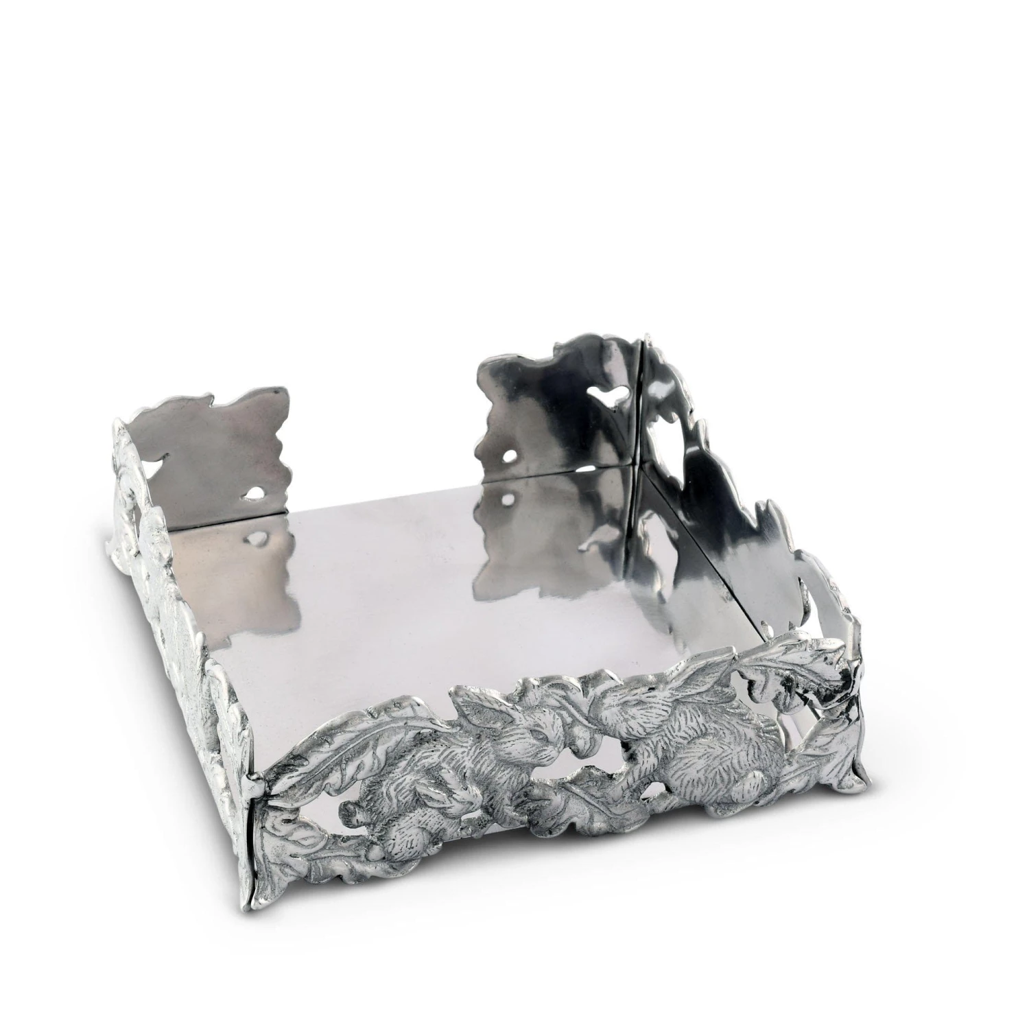 Arthur Court Napkin Holders Bunny Luncheon Napkin Box