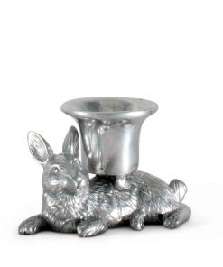 Arthur Court Candlesticks Rabbit Candle Holders