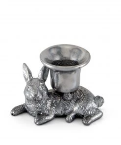 Arthur Court Candlesticks Rabbit Candle Holders