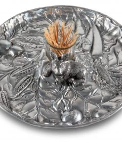 Arthur Court Rabbit Garden Tidbit Tray