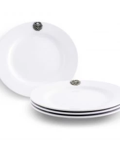 Arthur Court Bee Melamine Lunch Plates - Set Of 4