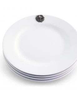 Arthur Court Bee Melamine Lunch Plates - Set Of 4