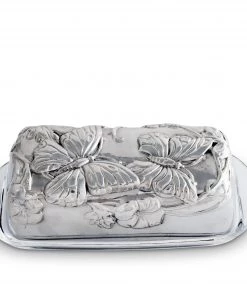Arthur Court Butter Dishes Butterfly Butter Dish