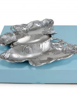 Arthur Court Butterfly Chip And Dip