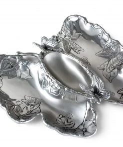 Arthur Court Butterfly Chip And Dip