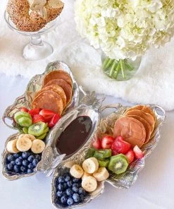 Arthur Court Butterfly Chip And Dip