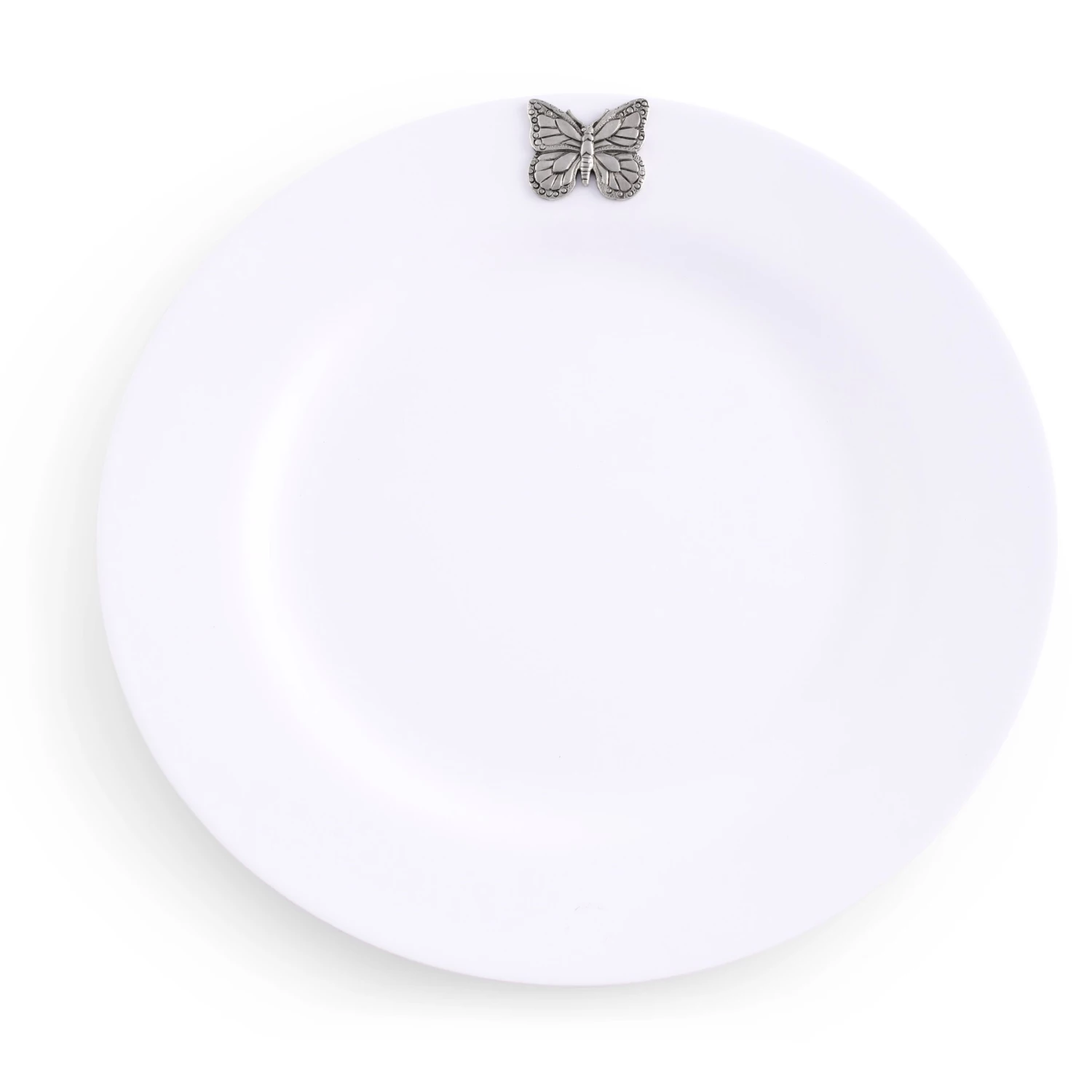 Arthur Court Butterfly Melamine Lunch Plates - Set Of 4