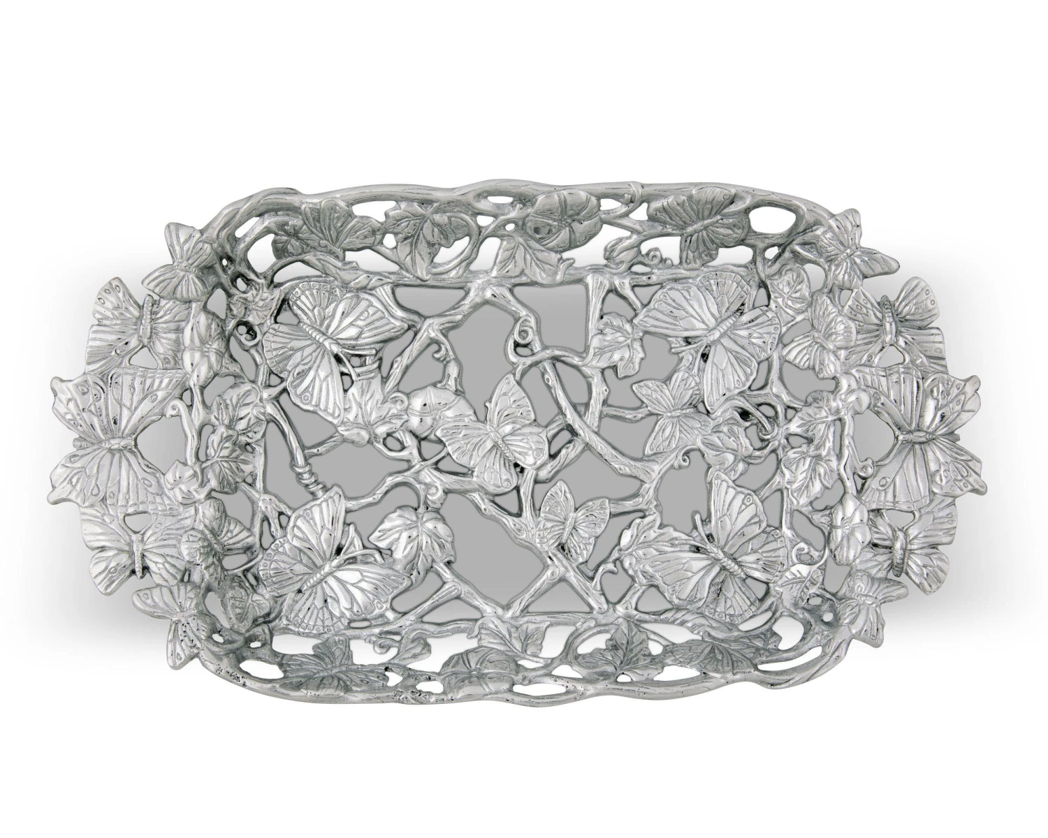 Arthur Court Butterfly Pyrex Holder 3qt