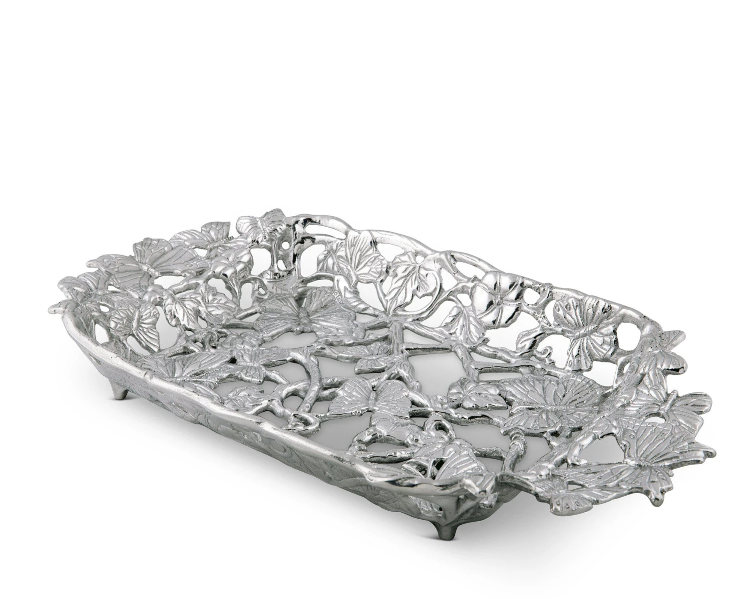 Arthur Court Butterfly Pyrex Holder 3qt