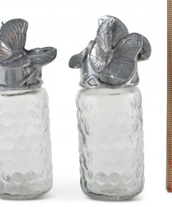 Arthur Court Butterfly Salt And Pepper Set