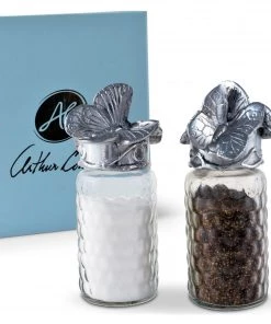 Arthur Court Butterfly Salt And Pepper Set