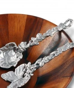 Arthur Court Salad Serving Sets Butterfly Serving Set