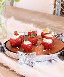 Arthur Court Butterfly Wood Cheese Board Cheese Boards & Cheese Sets