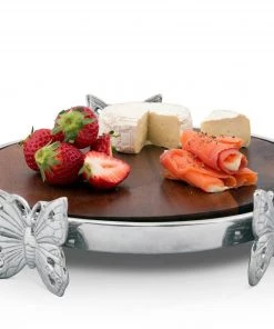 Arthur Court Butterfly Wood Cheese Board Cheese Boards & Cheese Sets