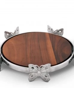 Arthur Court Butterfly Wood Cheese Board Cheese Boards & Cheese Sets