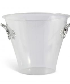 Arthur Court Crab Handle Acrylic Ice Bucket Ice Buckets & Wine Buckets