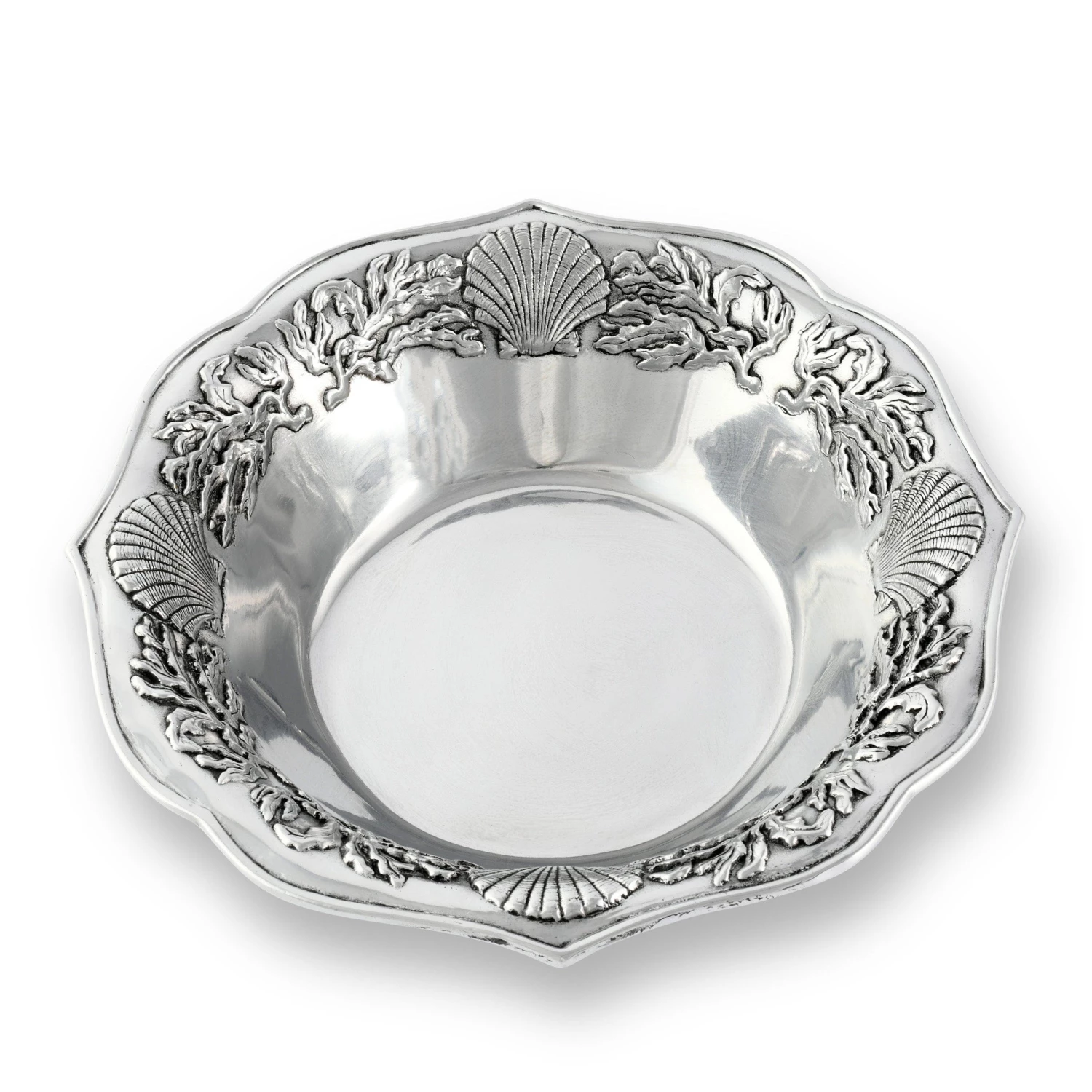 Arthur Court Ocean Kelp And Shells Salad Bowl Salad Bowls