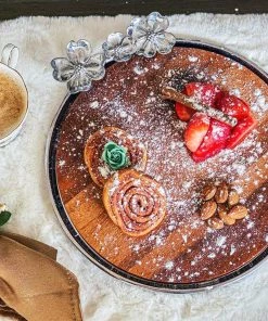 Arthur Court Dogwood Wood Cheese Board