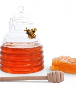 Arthur Court Gold Bee Honey Jar With Dipper Mother's Day Gifts