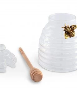 Arthur Court Gold Bee Honey Jar With Dipper Mother's Day Gifts