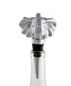 Arthur Court Elephant Bottle Stopper