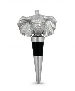 Arthur Court Elephant Bottle Stopper