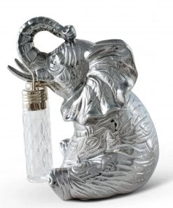 Arthur Court Elephant Hanging Salt And Pepper Set