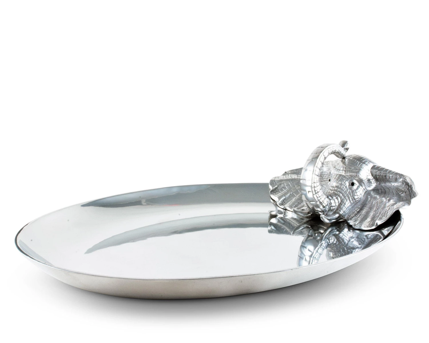 Arthur Court Elephant Oval Platter