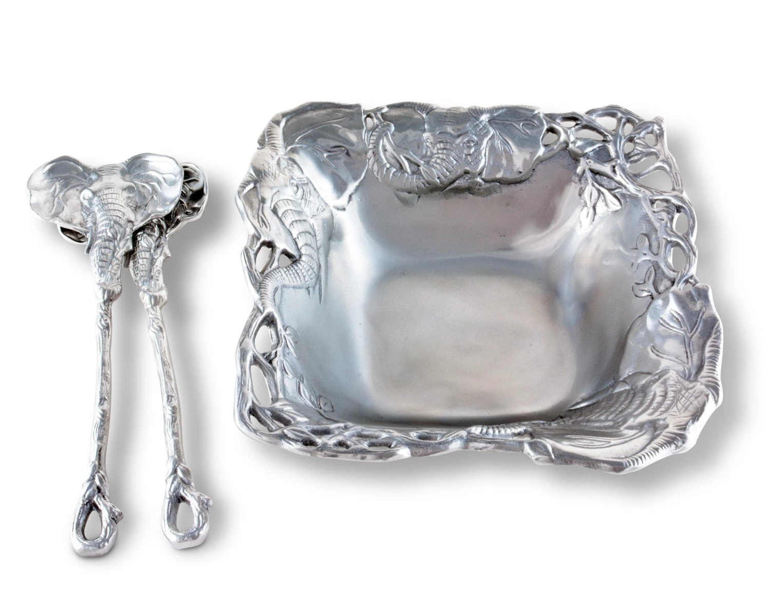 Arthur Court Elephant Salad Set 3-Pc