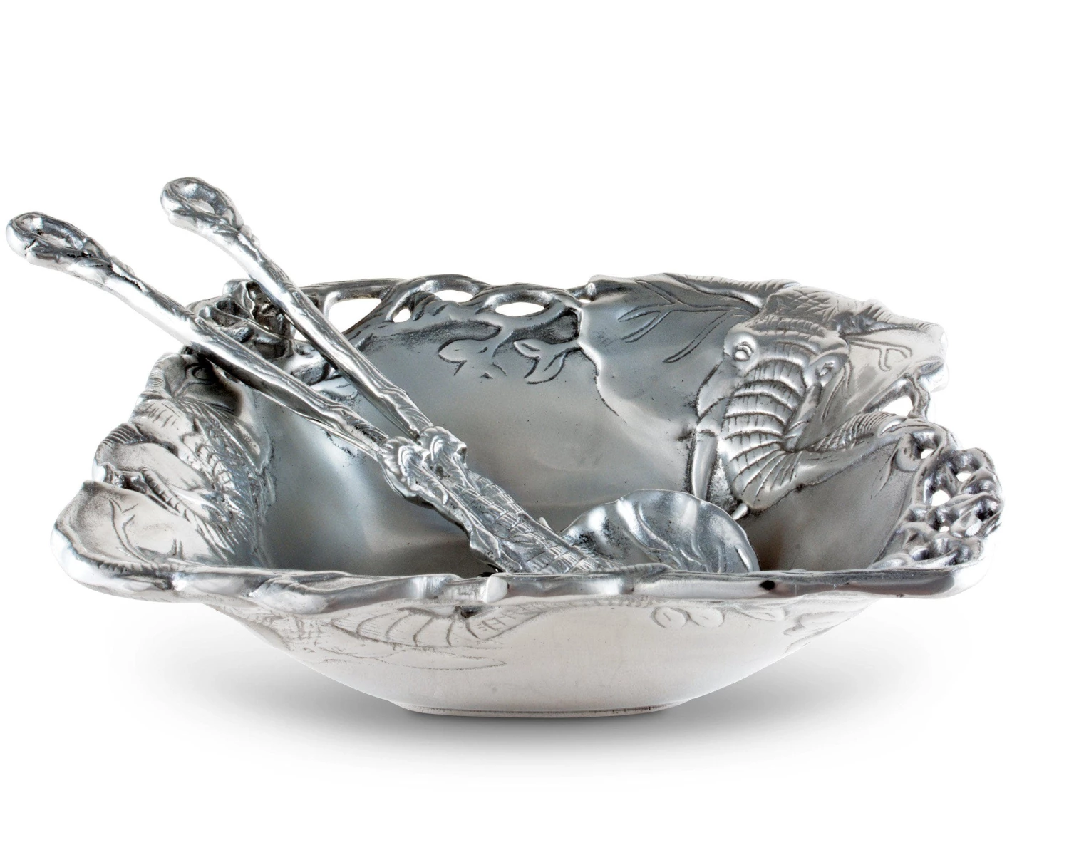 Arthur Court Elephant Salad Set 3-Pc