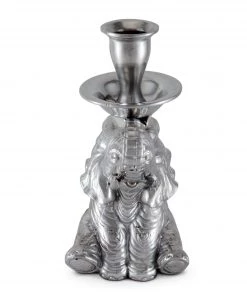 Arthur Court Elephant Taper Candle Holder