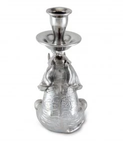 Arthur Court Elephant Taper Candle Holder