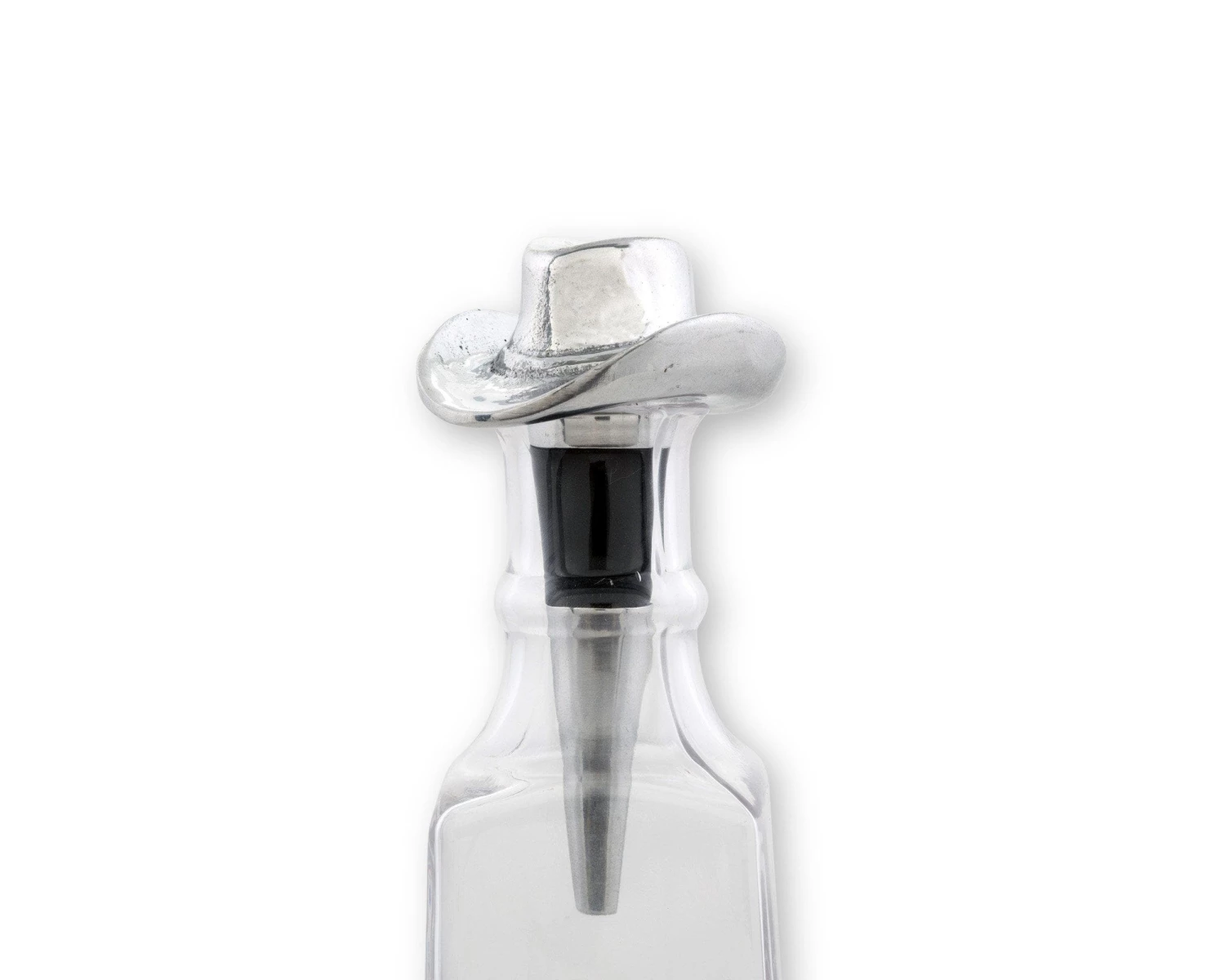 Arthur Court Bottle Stoppers Cowboy Hat Bottle Stopper