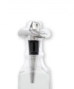 Arthur Court Bottle Stoppers Cowboy Hat Bottle Stopper