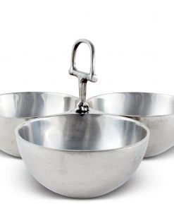 Arthur Court Equestrian Bit 3 Nut Bowl Nut Bowls