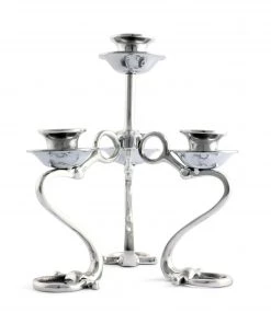 Arthur Court Candlesticks Equestrian Bit Four Light Candlestick