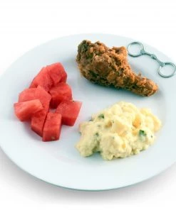 Arthur Court Equestrian Bit Melamine Lunch Plates - Set Of 4