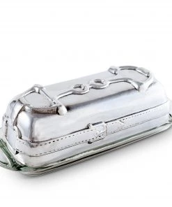 Arthur Court Butter Dishes Equestrian Butter Dish