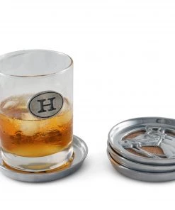 Arthur Court Equestrian Drink Coaster Set Of 4