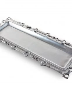 Arthur Court Oblong Trays Equestrian Oblong W/Openwork