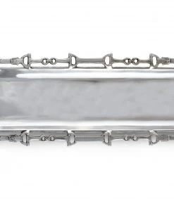 Arthur Court Oblong Trays Equestrian Oblong W/Openwork