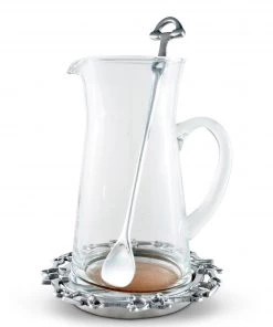 Arthur Court Equestrian Pitcher Set