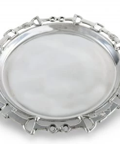 Arthur Court Equestrian Round Tray 12 Trays