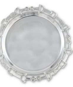 Arthur Court Equestrian Round Tray 12 Trays