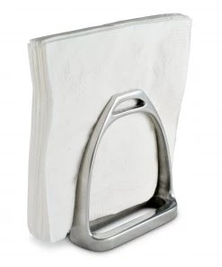 Arthur Court Napkin Holders Equestrian Stirrup Napkin Holder